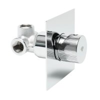 SAT EVOLUTION Unterputz Dusch-Brausebatterie Messing mit Einbaukörper, Chrom