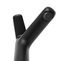 SAT Mood Einhebel-Waschtischarmatur 14 cm, Schwarz matt