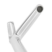 SAT MOOD Einhebel Waschticharmatur Auslaufhöhe 23,5 cm, Chrom