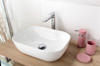 SAT MOOD Einhebel Waschticharmatur Auslaufhöhe 23,5 cm, Chrom