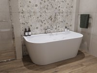 Kenzo Elfenbein Frühling Fliesen 3x (60 x 120 cm) 2,16 m² Blumenmuster matt