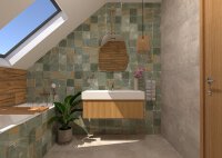 Provinz Fliesen 8x (30 x 60 cm) glänzend mint 1,52 m²