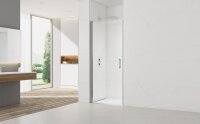 Swiss Aqua Technologies Fusion Nischentür Duschtür Walk-In 90 cm, Chrom