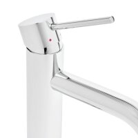 SAT Aurum Einhand-Waschtischbatterie 16,5 cm Edelstahl, Chrom