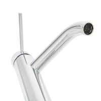 SAT Aurum Einhand-Waschtischbatterie 16,5 cm Edelstahl, Chrom