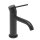 SAT Aurum Einhand-Waschtischbatterie 16,5 cm Edelstahl, Schwarz matt