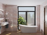 Emil Tele Di Marmo Onyx Bodenfliese 60x120 cm 1,44m² Marmor-Optik rosa glanz