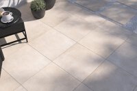 Fineza Project Bodenfliese 2x (60x60 cm) 0,72 m² rektifiziert R11 frostbeständig PEI 5, beige matt