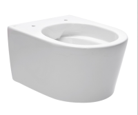 SAT Brevis Wand-WC mit SoftClose WC-Sitz und Grohe Vorwandelement Set für Trockenbau, weiß