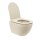 VitrA Project Wand-WC spülrandlos mit SoftClose WC-Sitz, Beige matt