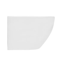 SAT Hänge-WC Wirbelspülung Set inkl. WC-Sitz Absenkautomatik Vorwandelement TECE Betätigungsplatte Schallschutz, Weiß