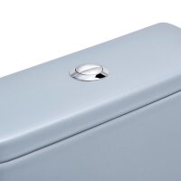 SAT Infinitio Stand-Kombi-WC spülrandlos inkl. WC-Sitz Absenkautomatik, Blau matt