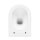 Swiss Aqua Technologies Wand-WC-Set mit Tornado-Spülung und WC-Sitz mit SoftClose + Schallschutz, glänzend weiß