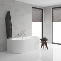 GROHE Grohtherm 2000 Thermostat-Badewannenarmatur mit Ablage, chrom