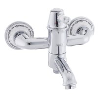 Provence Wannenarmatur Retro-Design Wandmontage, 150 mm...