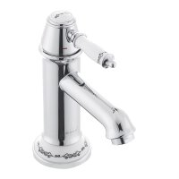 SAT Nostalgie Einhebel-Waschtischarmatur, verchromt