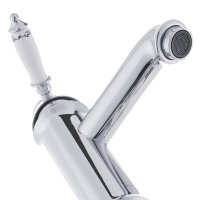 SAT Nostalgie Einhebel-Waschtischarmatur, verchromt